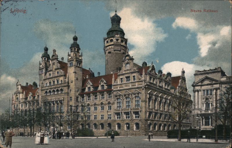 Leipzig, Neues Rathaus Germany