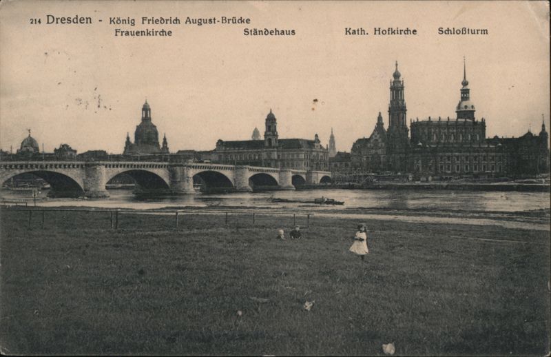 Dresden - König Friedrich August-Brücke Germany