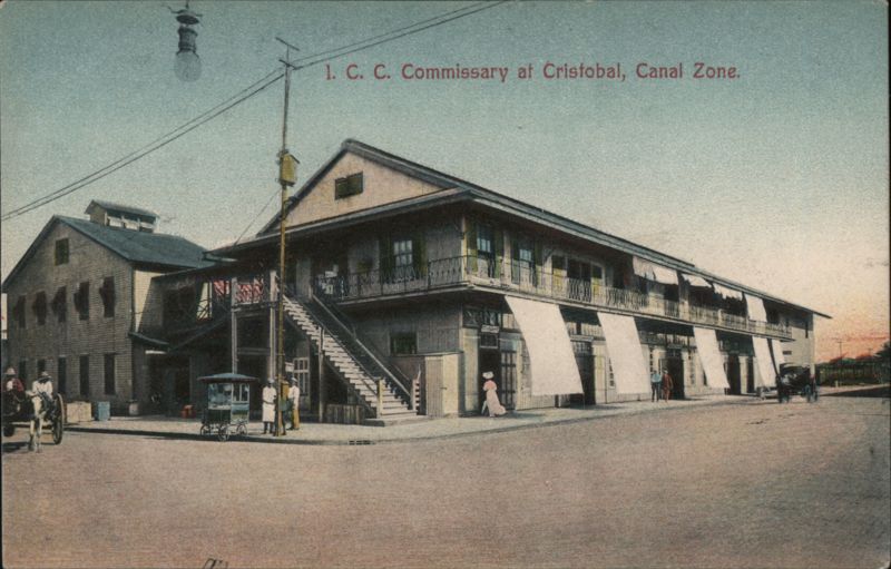 I. C. C. Commissary at Cristobal, Canal Zone Panama