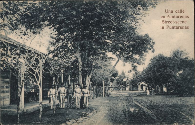 Street-scene in Puntarenas Costa Rica Central America