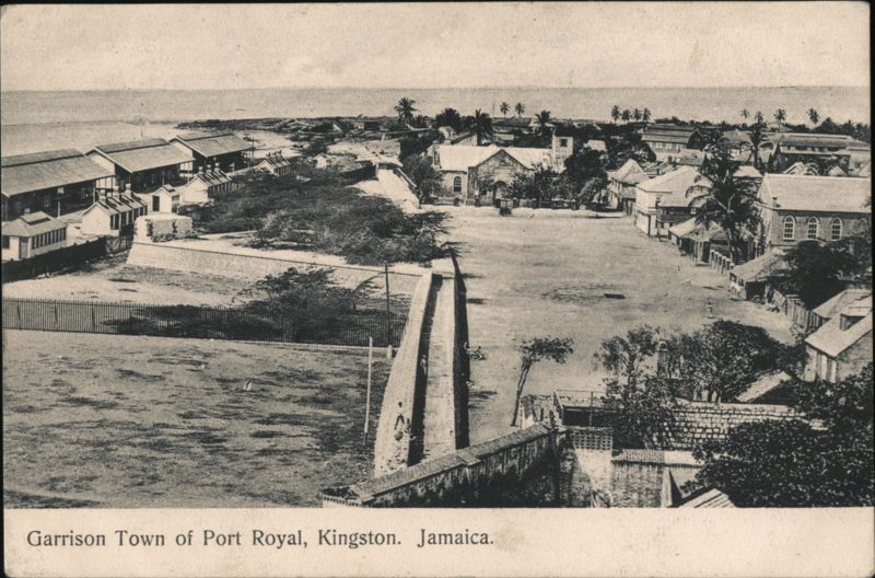Garrison Town of Port Royal, Kingston Jamaica H. S. Duperly, Photographer