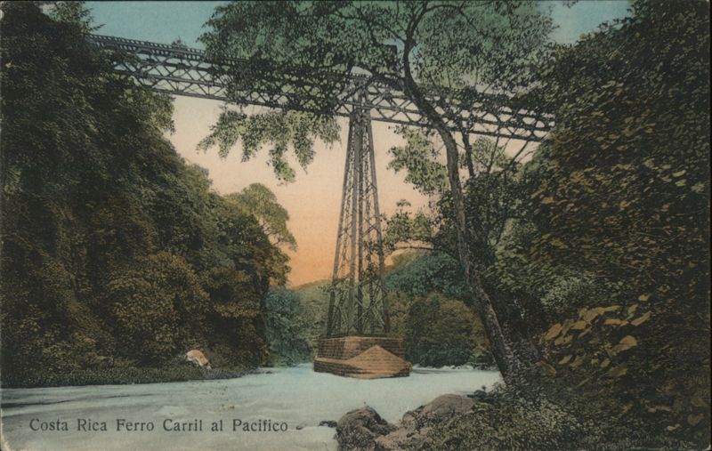 Ferro Carril al Pacifico, Costa Rica Central America