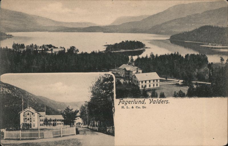 Views of Fagerlund, Valders Norway