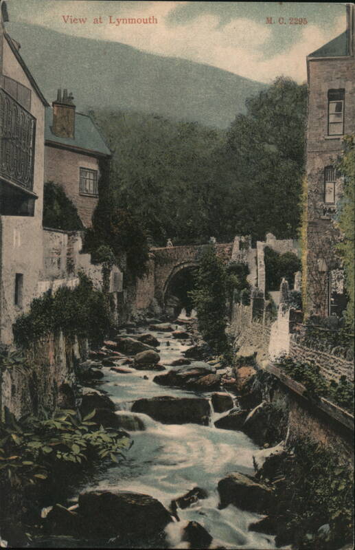 View at Lynmouth United Kingdom