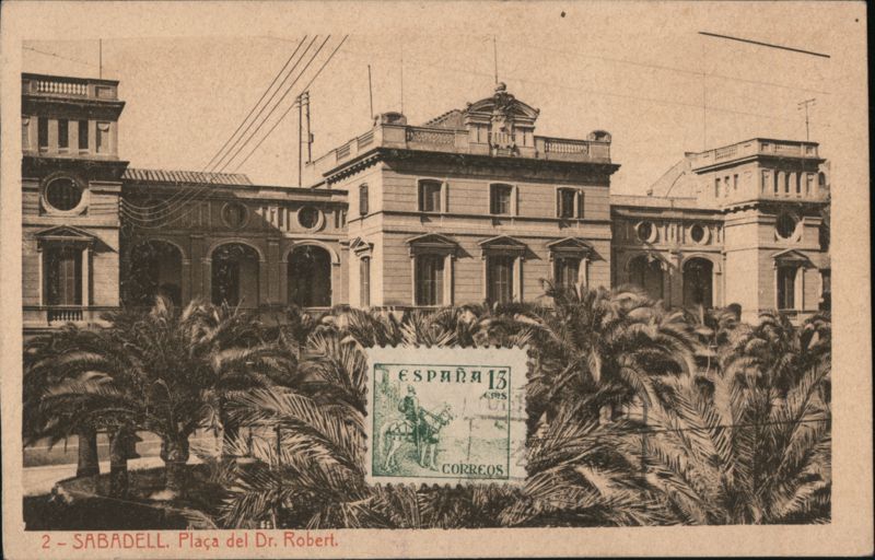 Plaça del Dr. Robert, Sabadell Spain