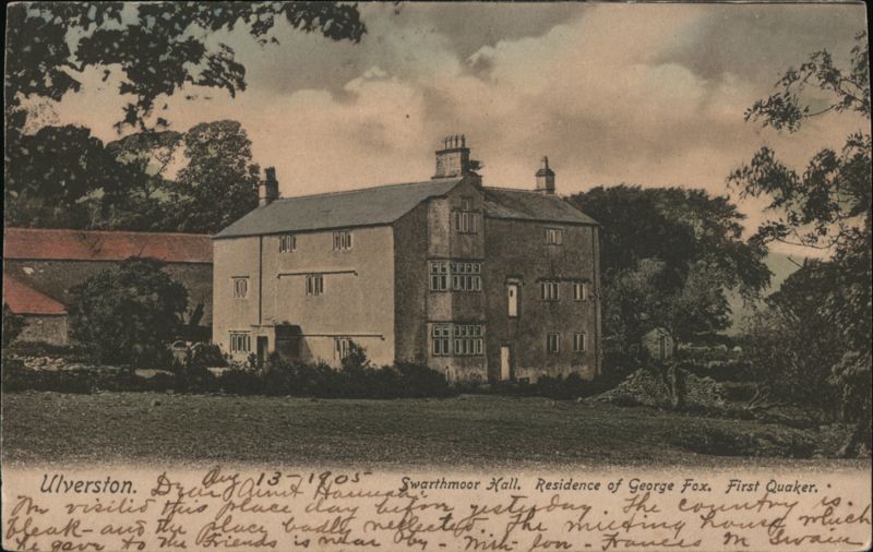 Swarthmoor Hall, Residence of George Fox, First Quaker Ulverston United Kingdom