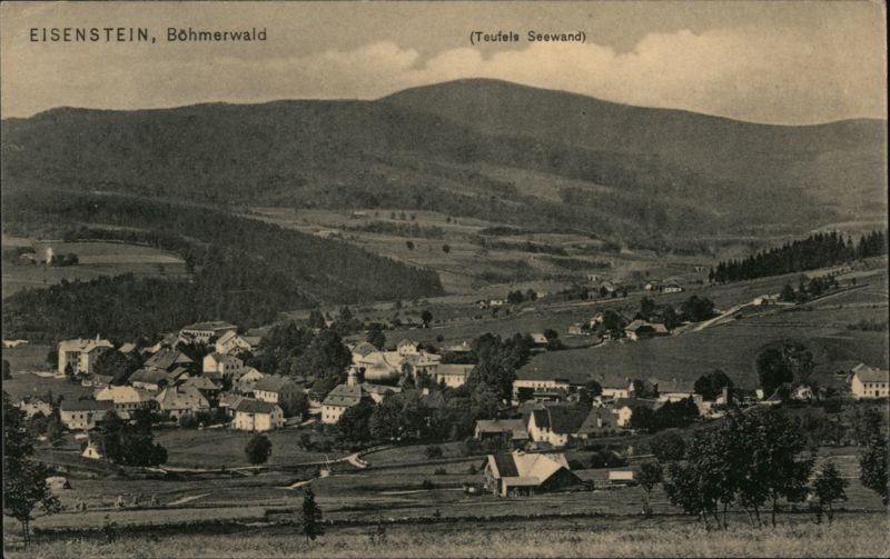 Eisenstein, Böhmerwald (Teufels Seewand) Czechoslovakia