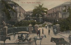 Myrtle Bank, Jamaica, Earthquake Aftermath Postcard