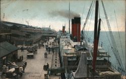 Landing Stage, Liverpool Postcard