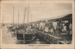 Les Quais de la Douane, Djibouti Postcard