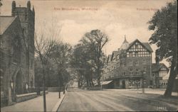 The Broadway, Worthing Postcard