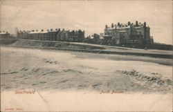 Southwold, North Parade Postcard