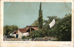 Suburbios de Cuernavaca, México Postcard