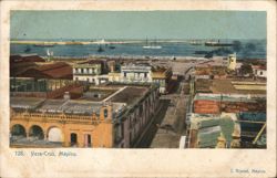 Vera-Cruz, México, Harbor View Postcard
