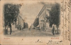 Storgatan, Skellefteå Postcard