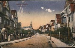 Danzig-Langfuhr, Alter Hohlweg Postcard