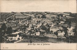 Birds-Eye, view of Dulverton Postcard