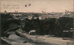 General View of Wilno (Vilnius) Postcard