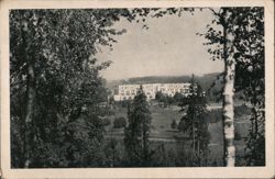 Bad Welchow - Kurhaus, Lázně Velichovky Postcard