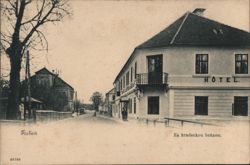 Hôtel Za hradeckou bránou, Třeboň Postcard