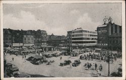 Hlavní náměstí, Moravská Ostrava Postcard