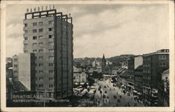 Manderla Building, Námestie Republiky, Bratislava Postcard