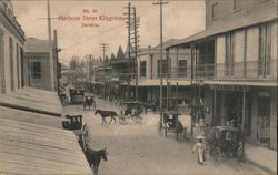 Harbour Street, Kingston, Jamaica Postcard