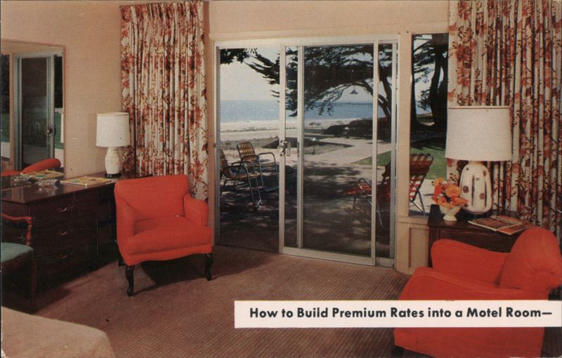 Motel Room Ocean View - Ador Sliding Glass Doors for Luxury