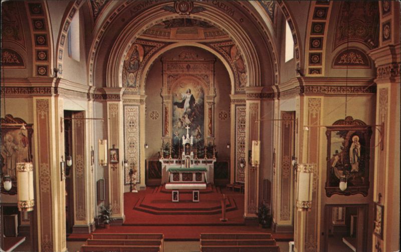 Interior, St. Mary's of the Barrens - National Shrine of Our Lady Perryville Missouri