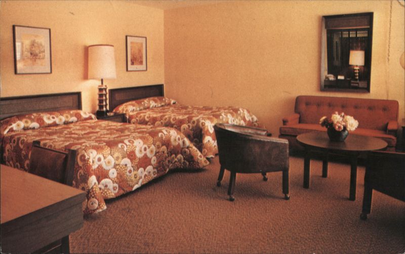 Hotel Utah Motor Inn Room Interior Salt Lake City