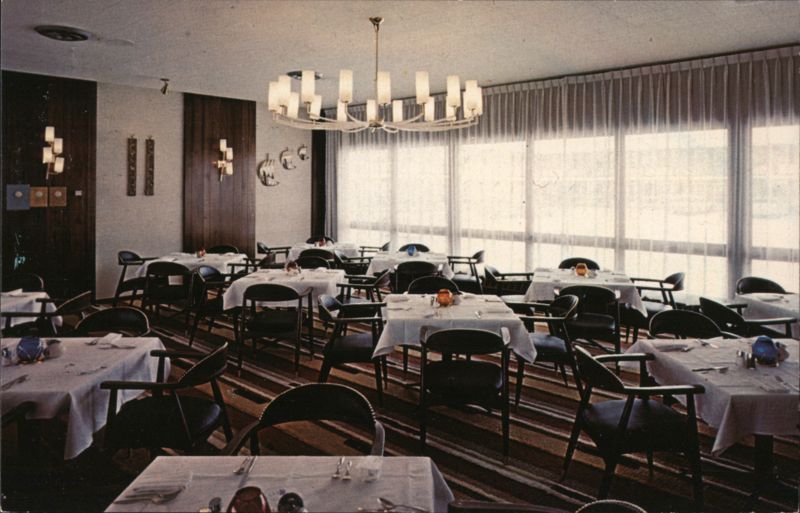 Dining Room, Alexandria Viking Motel, Minnesota