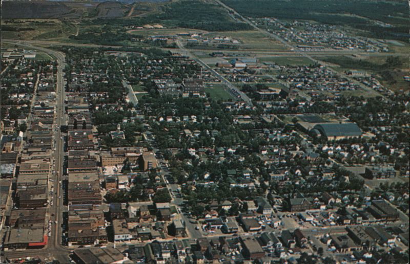 Aerial View of Hibbing, Minnesota