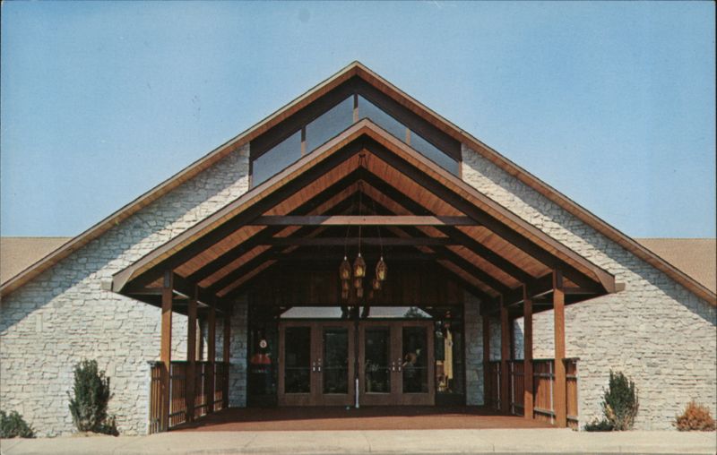 Burr Oak Lodge Entrance - Glouster, Ohio