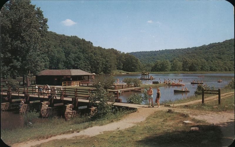 Pike State Park Bathhouse & Beach, Bainbridge, Ohio