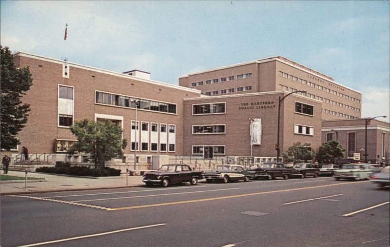 Hartford Public Library, Main Street Connecticut