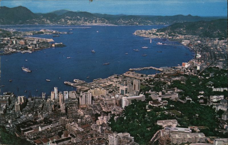 Bird's-Eye View Hong Kong China