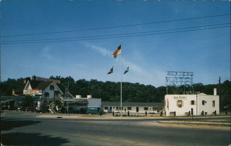 The Jolly Fisherman Restaurant & Admiral Motel, Norwalk, CT Connecticut