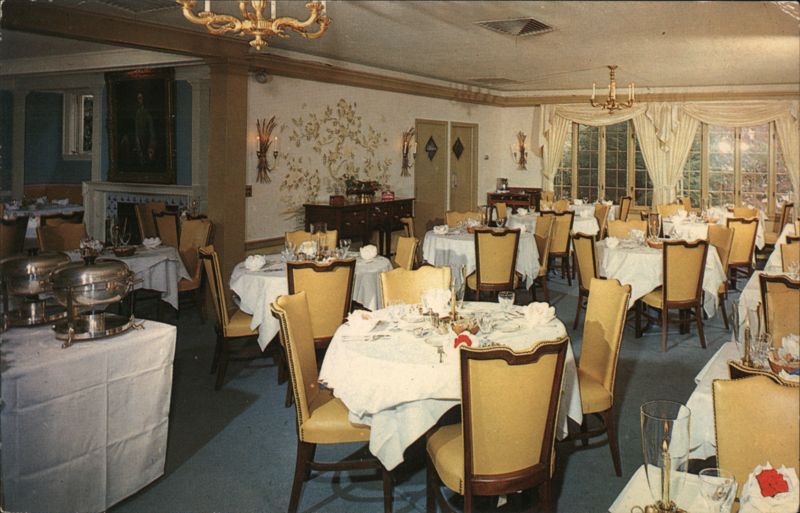 The Roger Sherman Inn, Gold Dining Room New Canaan Connecticut