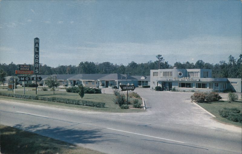 Hal Orr's Motel & Glass House Restaurant Rocky Mount North Carolina