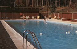 Swimming Pool at Roche Harbor Postcard