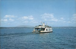 M.V. Adirondack Ferry on Lake Champlain Postcard