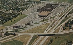 Blue Ridge Mall Aerial View, I-70 & US Hwy 40 Intersection Postcard