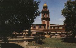 Plaza Time Building in Kansas City's Country Club Plaza Postcard