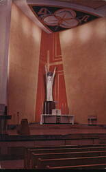 Interior of St. Francis Xavier Church, Kansas City Postcard