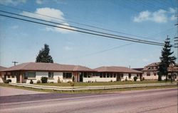 Town & Country Motel - Mt. Vernon, WA Postcard
