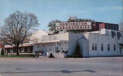 Huntington Laboratories Building, Huntington, IN Postcard