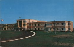 The Methodist Home for the Aged, Franklin, IN, 1957 Postcard