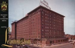 Hotel Leamington, Minneapolis' Most Distinguished Address Postcard