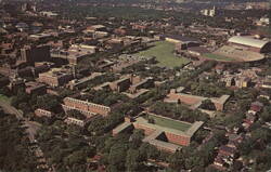 Aerial View of University of Minnesota Campus East Area Postcard