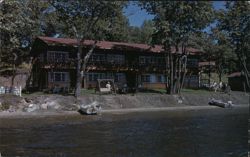 Fair Hills Resort - Ranch House on Lake, Detroit Lakes Postcard